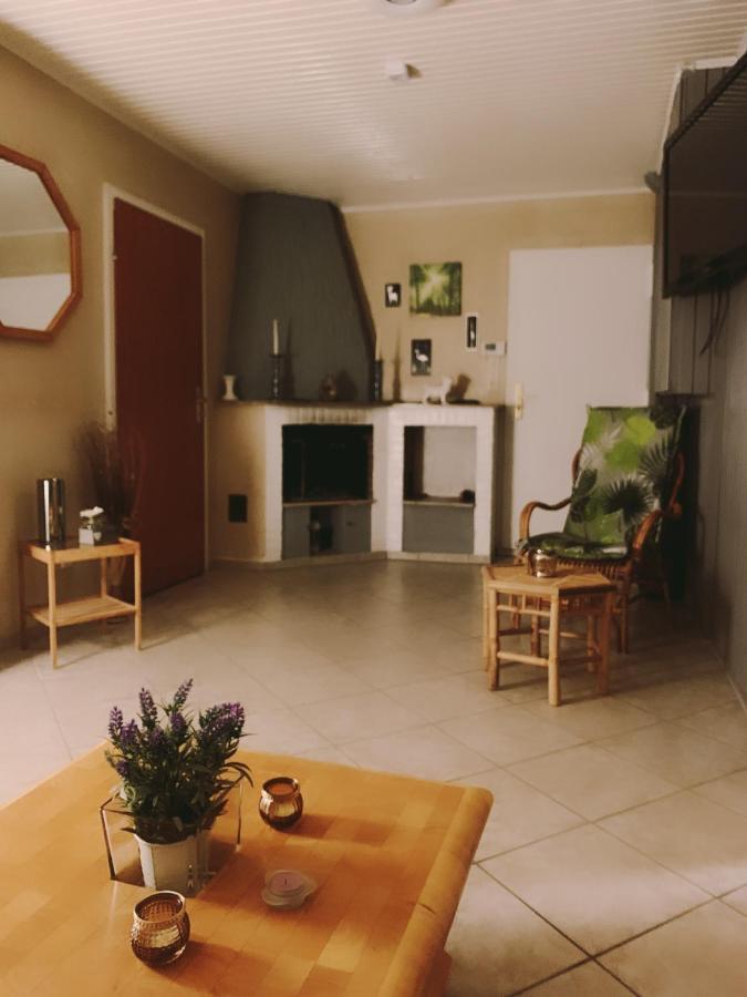 Ferienwohnung Am Wald Лангельсгайм Екстер'єр фото